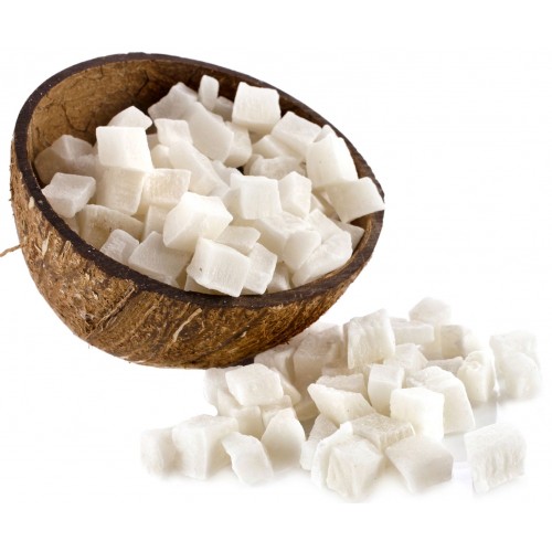 Кокос кубиками