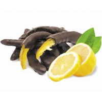Лимонные корочки в тёмном шоколаде Лимонные корочки в тёмном шоколаде