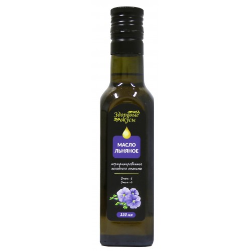 Масло льняное Здоровые Вкусы