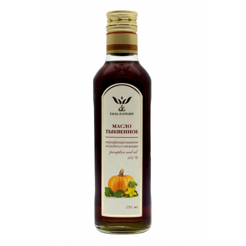 Масло тыквенное Dial Export нефильтрованное 