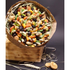 Букет из сухофруктов «Кантри» Букет из сухофруктов «Кантри»