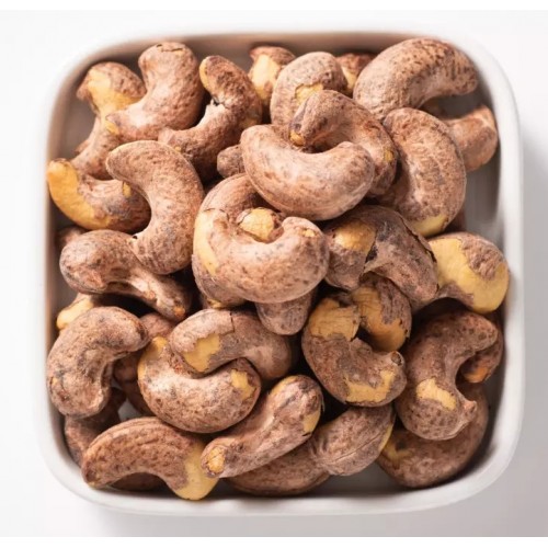 Кешью неочищенный КРУПНЫЙ жареный с солью