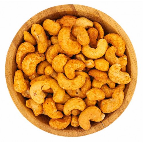 Кешью очищенный жареный со специями