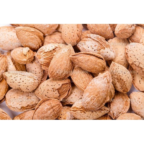 Миндаль в скорлупе жареный с солью Миндаль в скорлупе жареный с солью