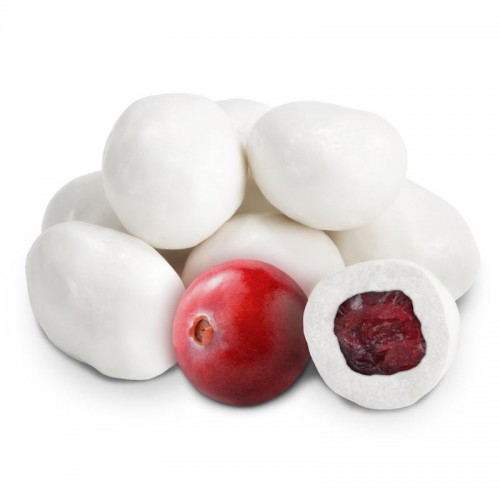 Клюква в белом шоколаде