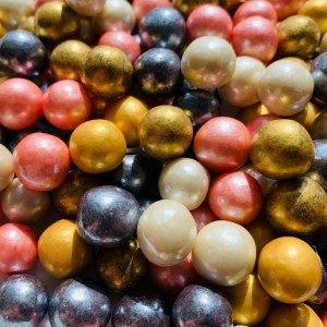 Драже «Бисер XL» рисовые шарики в шоколадной глазури Драже «Бисер XL» рисовые шарики в шоколадной глазури